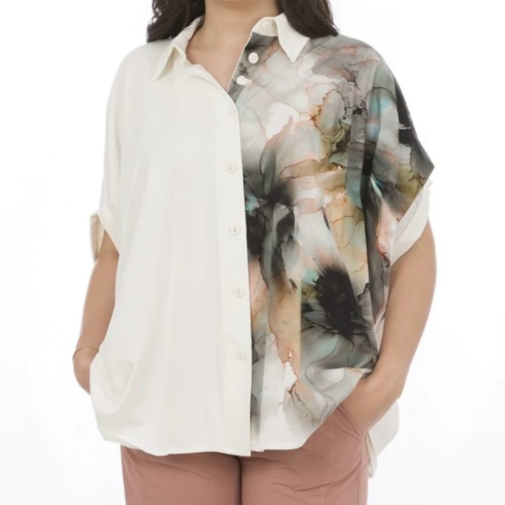 LUUKAA Water Color Shirt